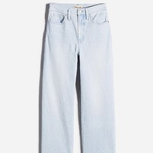 Madewell the plus perfect vintage wide leg crop jean